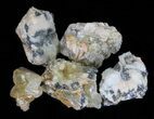 Cerussite, Barite, Galena - Wholesale Flat (About pieces) #59963-1